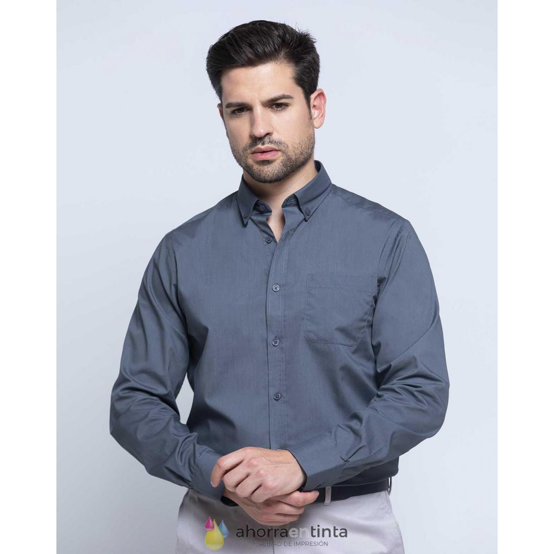 Camisa popelín hombre manga larga - Ropa Laboral